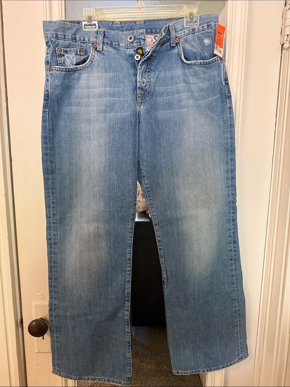 Lucky Brand Women's Light Blue Wide-Leg Jeans